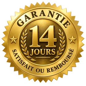 Garantie 14 jours satisfait ou remboursé